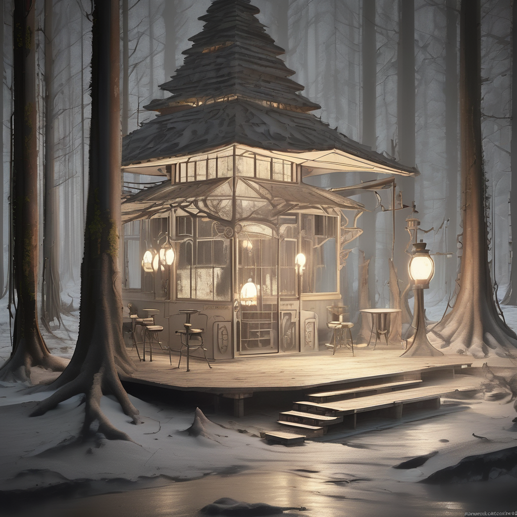 00805-[number]-2003802134-Fairy-Lit Forest Tea House, Concrete,Polycarbonate Panels, Lanterns with Real Flames, Deck and Step Lights Kinetic Sculpture, At.png